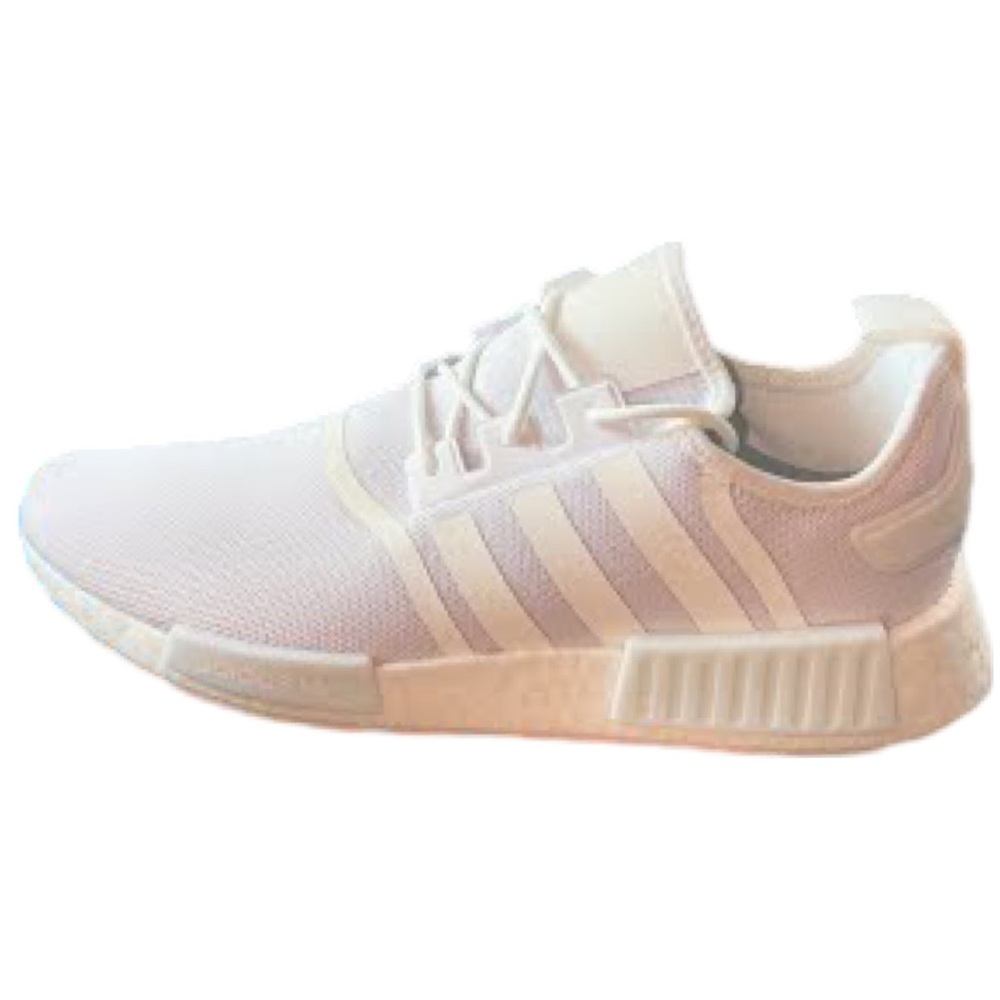 Adidas Women 6-5 NMD “ triple white” brand new with box will fit 5.5 Youth